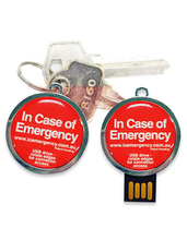 Load image into Gallery viewer, 1 key ring usb